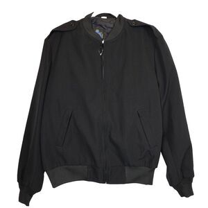 Neptune Garment Co. Men's Size 44 Reg Officer Jacket Thinsulate Wool/Poly Black